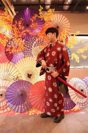 男性着物