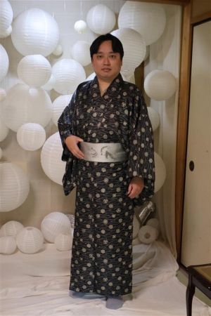 男性着物