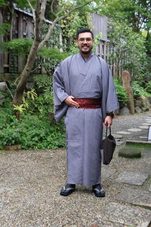 男性着物