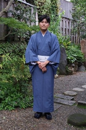男性着物