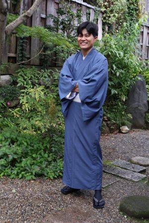 男性着物