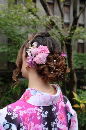 フリーチョイスヘアセット