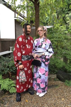 男性着物