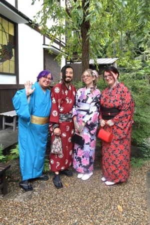 男性着物