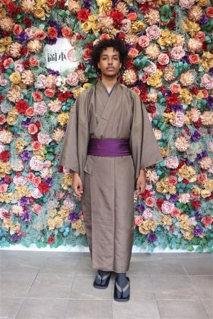 男性着物