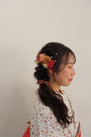 フリーチョイスヘアセット