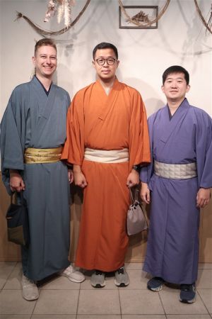 男性着物