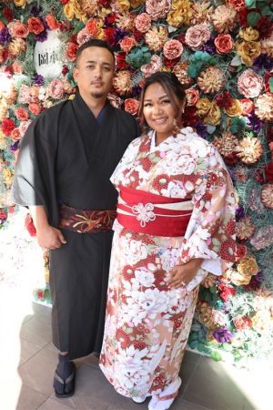 男性着物