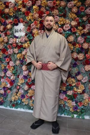 男性着物