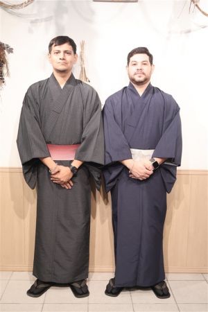 男性着物