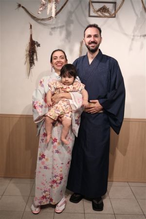 男性着物