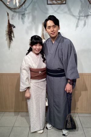 男性着物