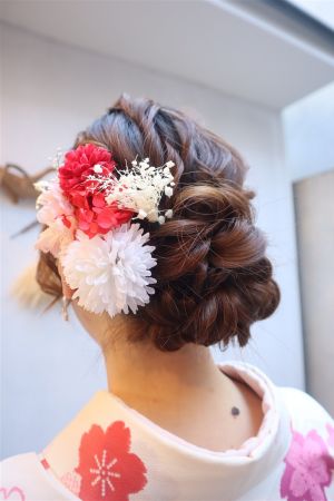 フリーチョイスヘアセット