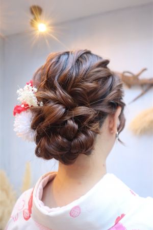 フリーチョイスヘアセット