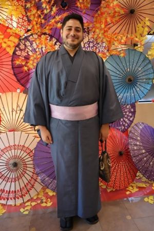 男性着物