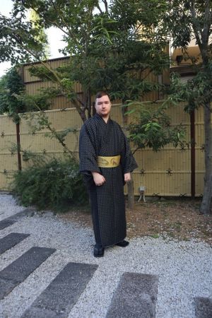 男性着物