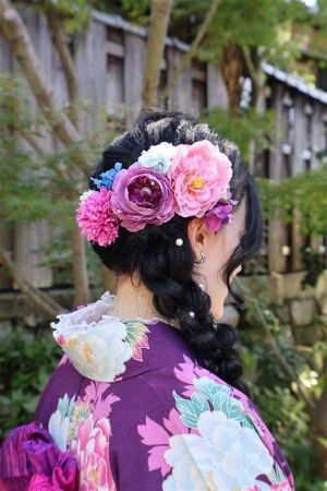 フリーチョイスヘアセット