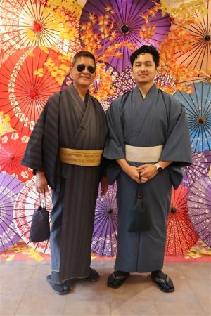 男性着物
