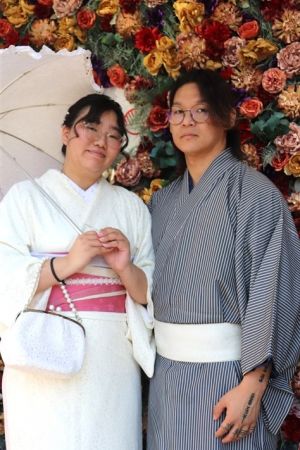 男性着物