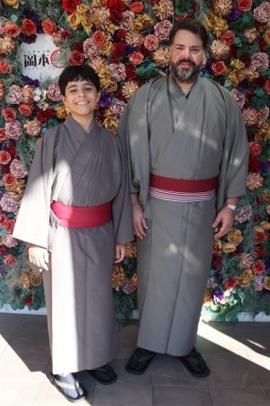 男性着物