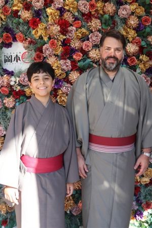 男性着物