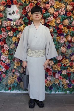 男性着物