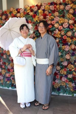 男性着物