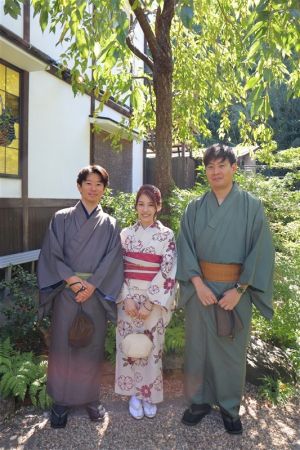 男性着物