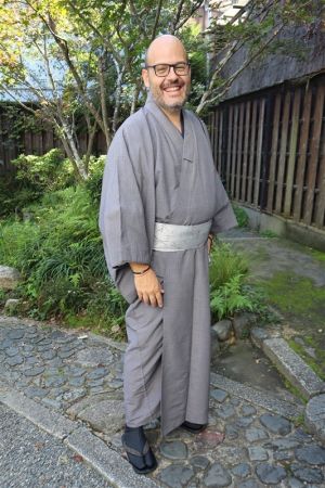 男性着物