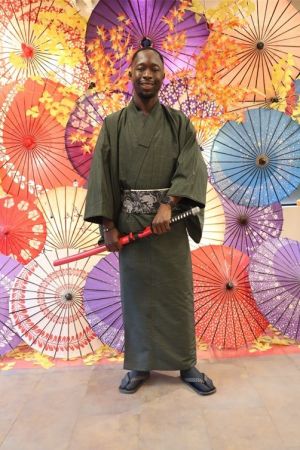 男性着物