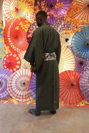 男性着物