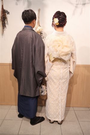 男性着物