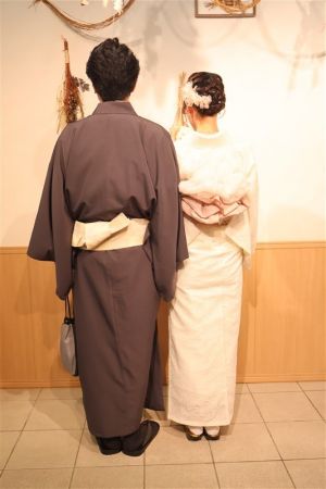 男性着物