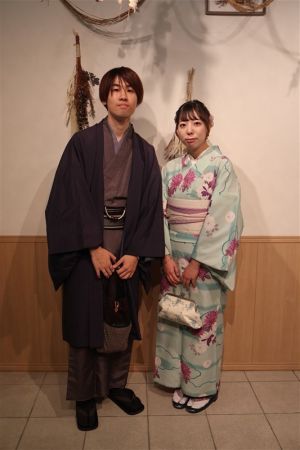 男性着物