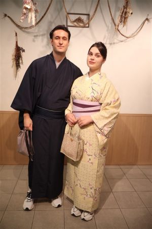 男性着物