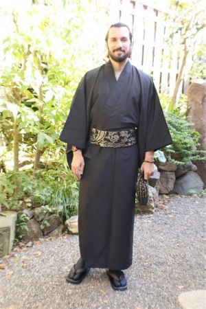 男性着物