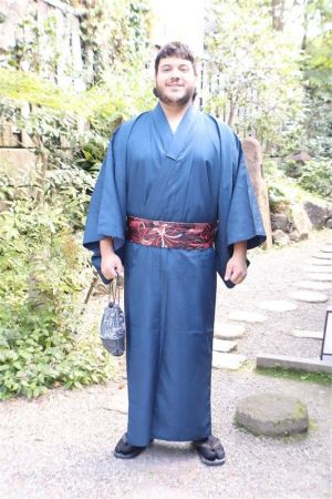 男性着物