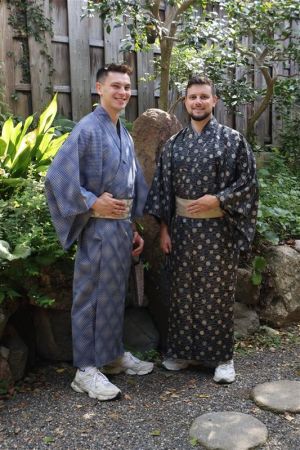 男性着物