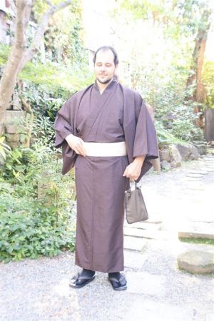 男性着物