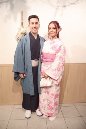 男性着物