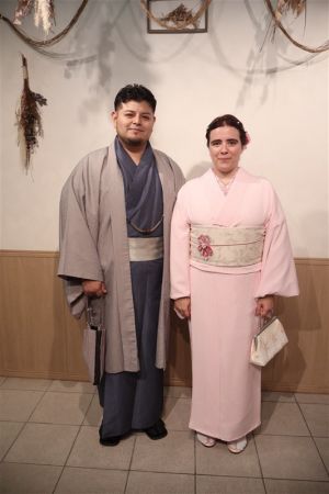 男性着物