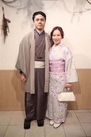 男性着物