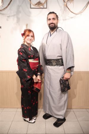 男性着物