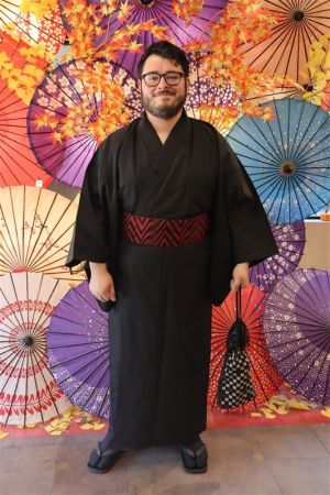 男性着物