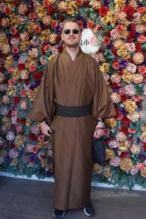 男性着物