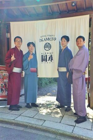 男性着物