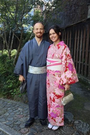 男性着物