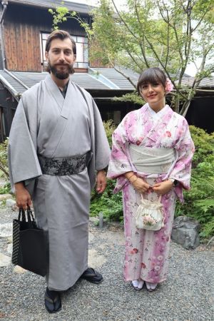 男性着物