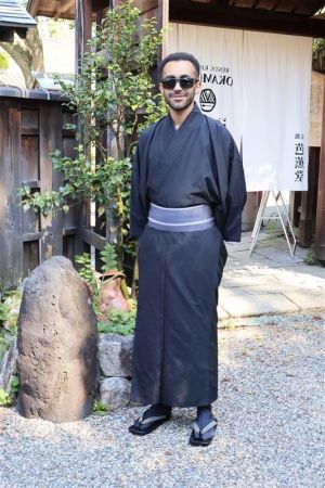 男性着物