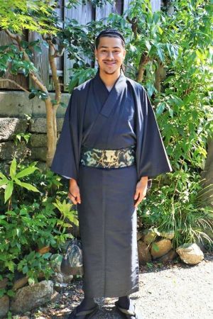 男性着物